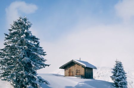 Landschaft Winter Lech Zürs